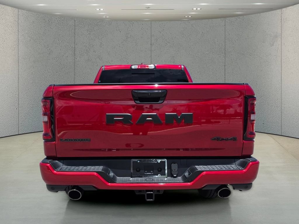 New 2026 Molten Red Pearl-Coat Exterior Paint RAM Laramie image 6