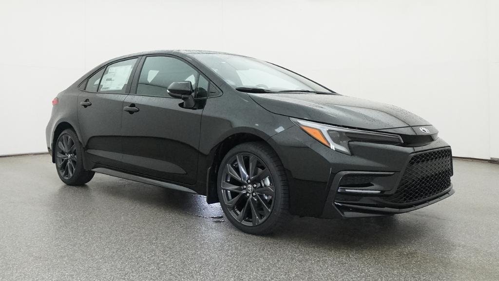 New 2026 Midnight Black Metallic Toyota SE image 8