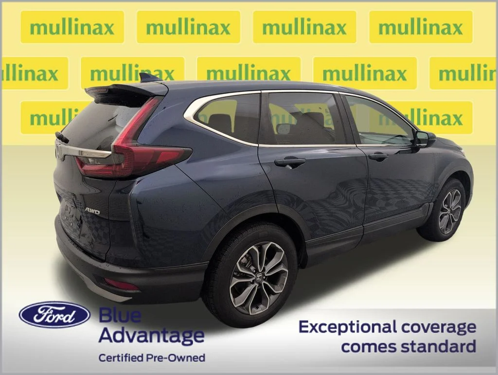 Certified Used 2020 Blue Honda EX-L image 3