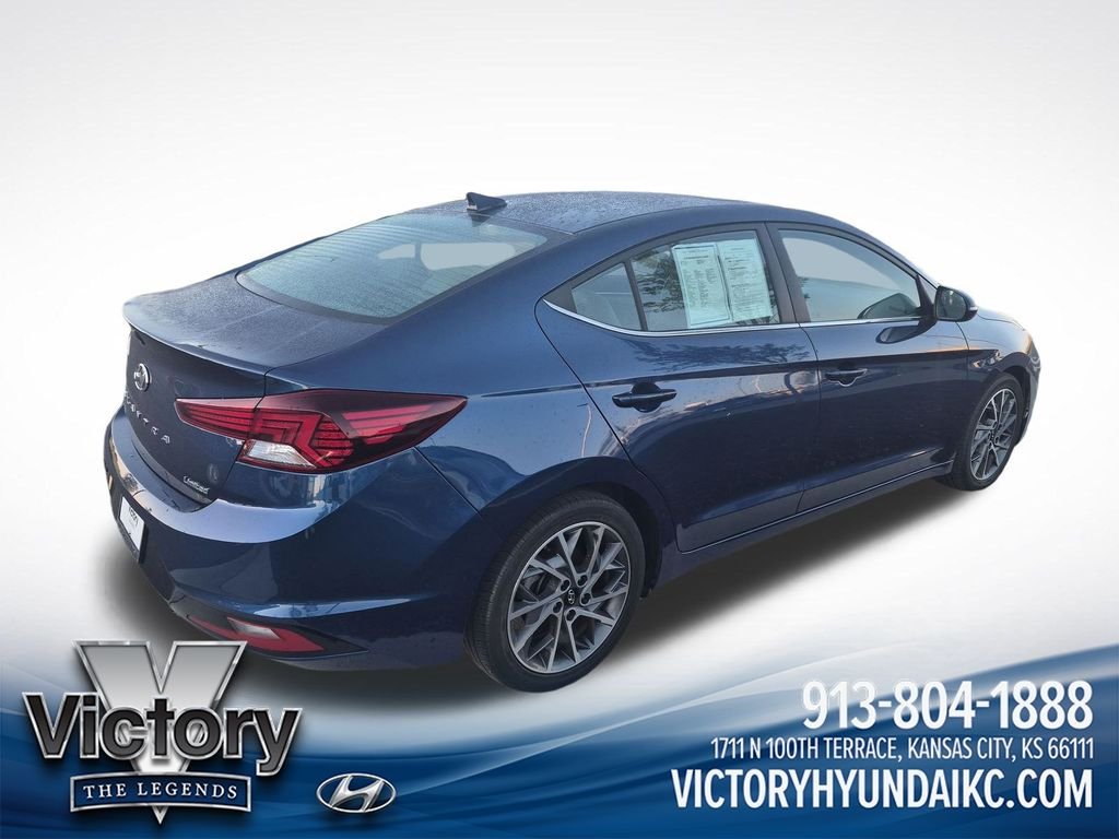 Used 2020 Blue Hyundai Limited image 5