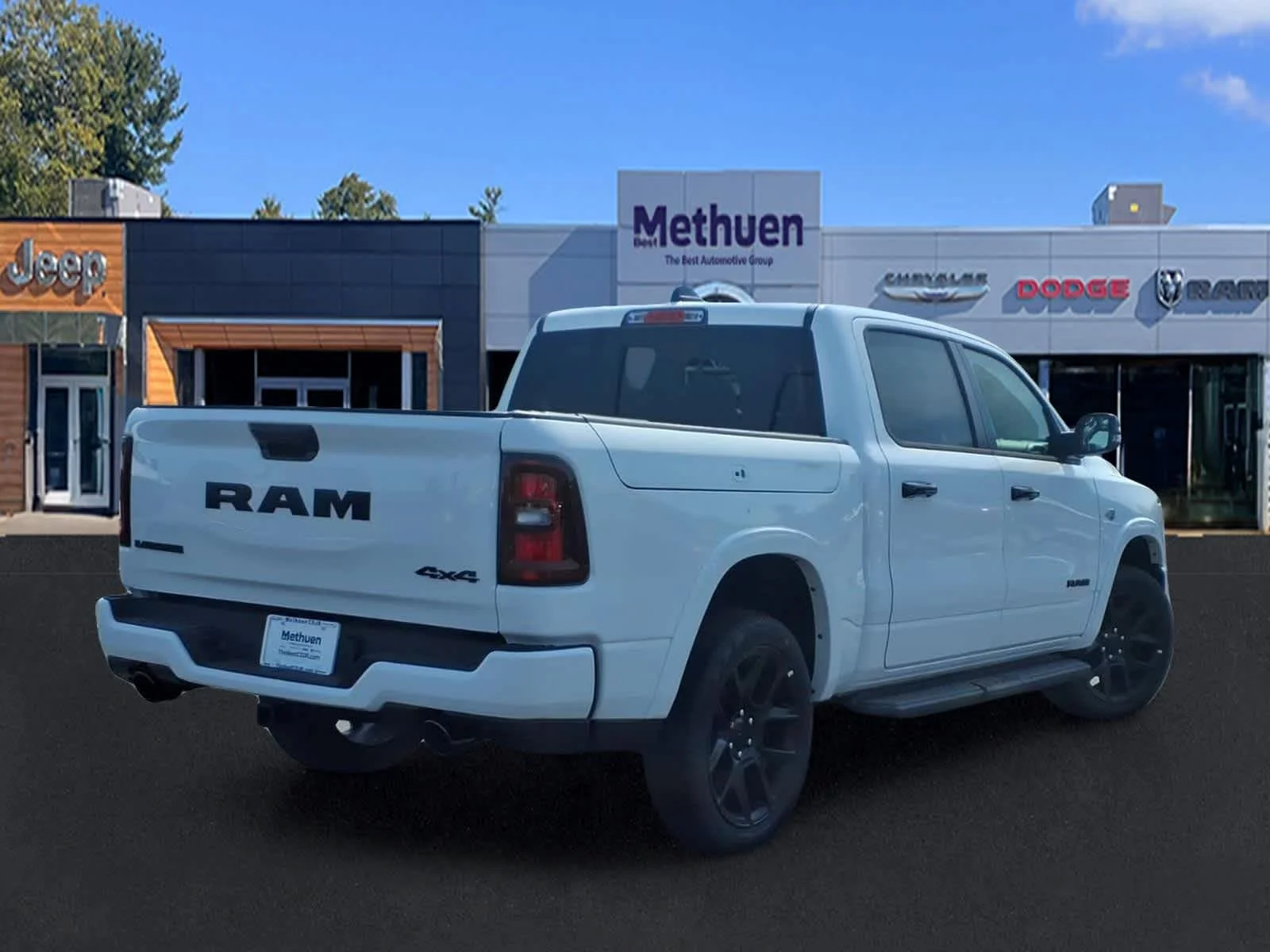 New 2026 Bright White Clearcoat Ram Laramie image 5