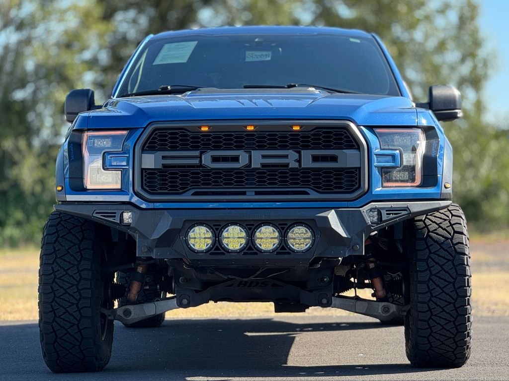 Used 2020 Blue Metallic Ford Raptor image 1
