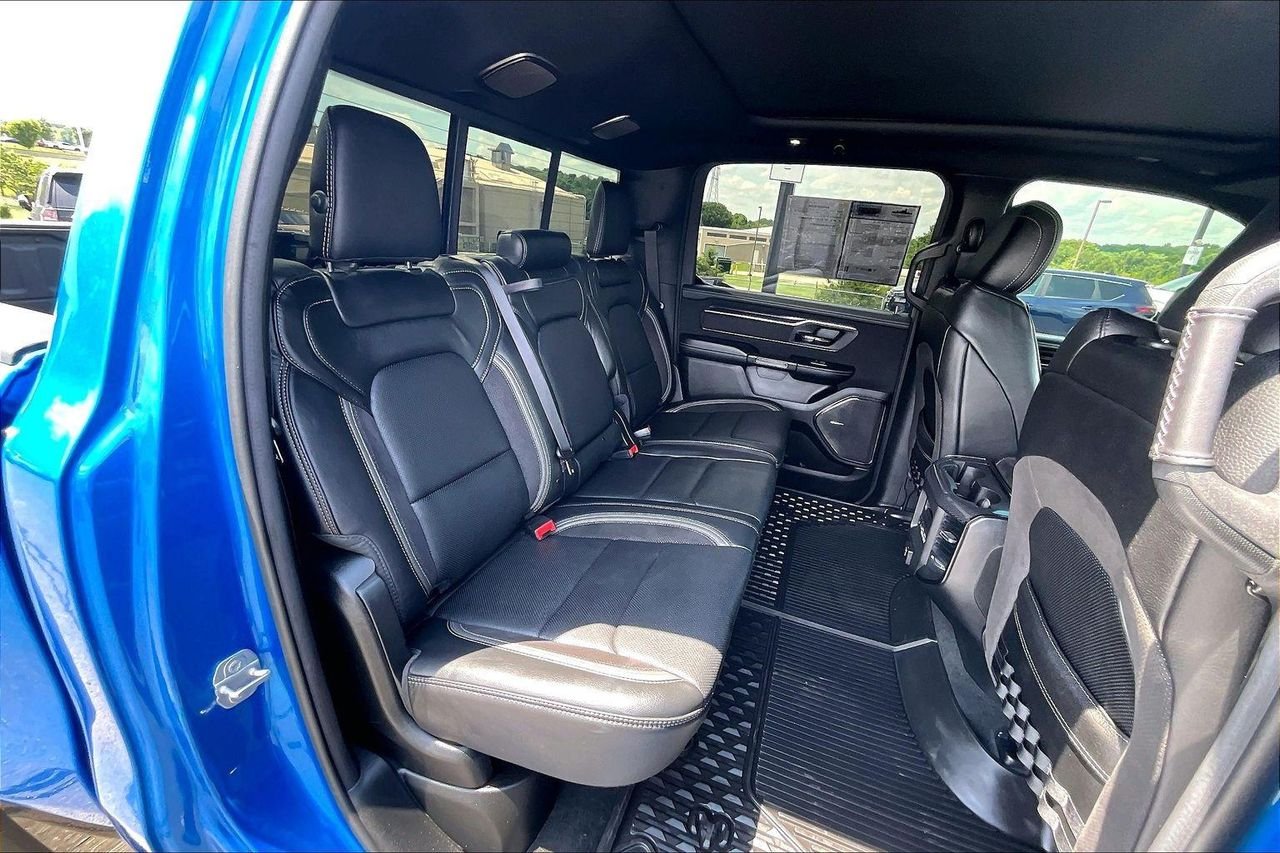 Used 2022 Hydro Blue Pearlcoat RAM TRX Crew Cab 4x4 57