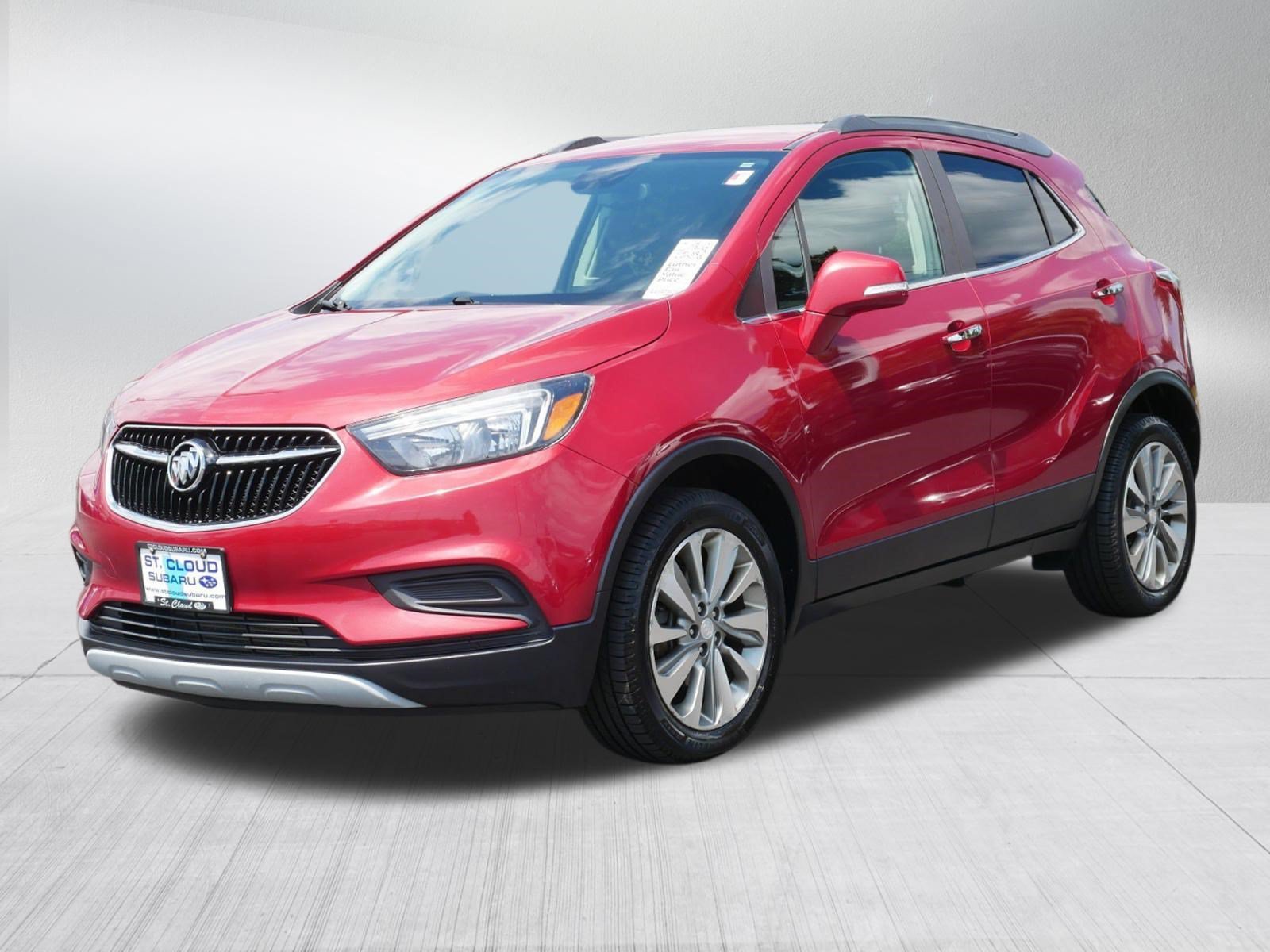 Used 2017 Winterberry Red Metallic Buick Preferred image 3