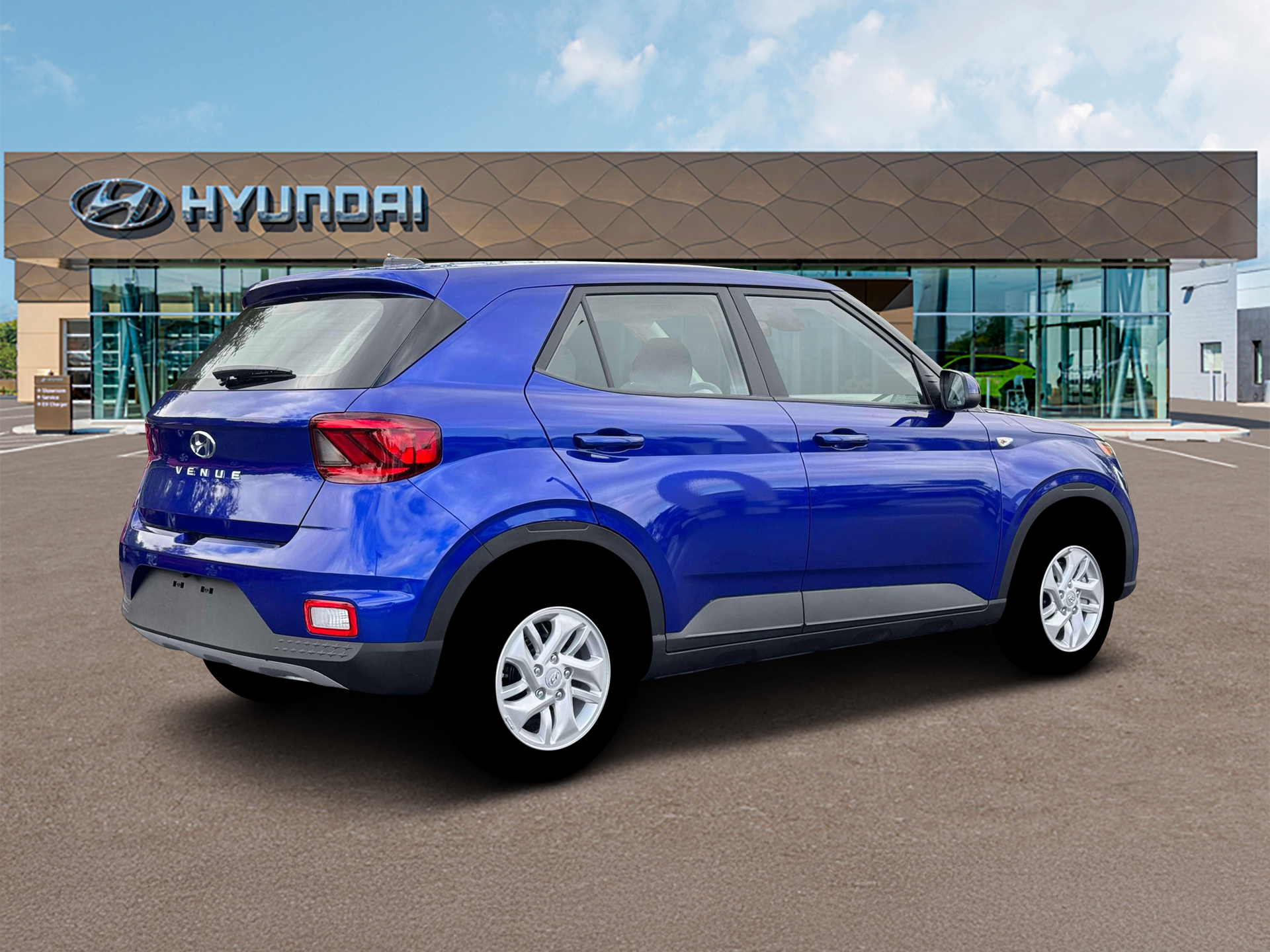 New 2026 Intense Blue Hyundai SE image 8