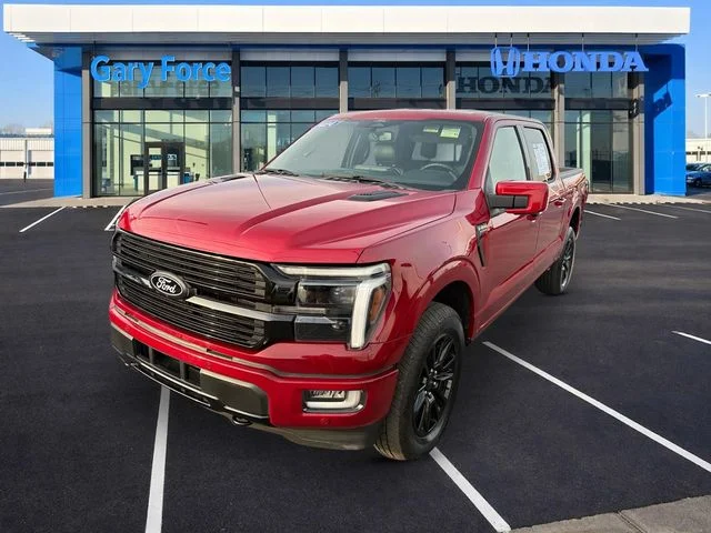 Used 2024 Red Metallic Ford Platinum image 4