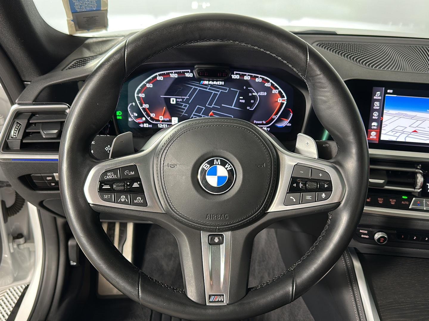 Certified Used 2022 Mineral White Metallic BMW M440i xDrive image 12