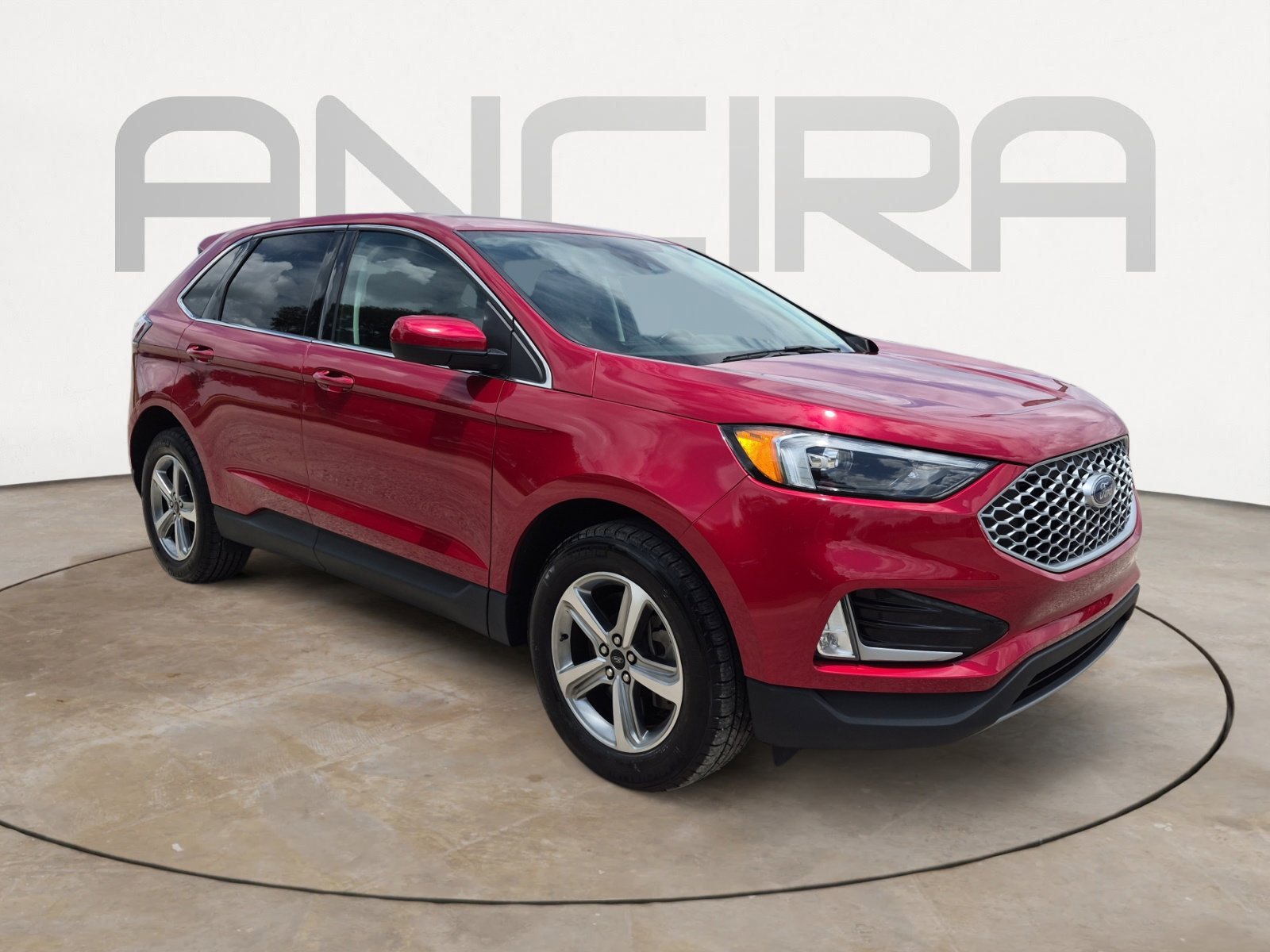 Used 2023 Red Metallic Ford SEL image 5