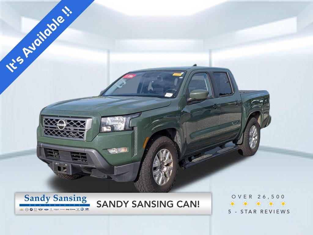 Used 2022 Green Nissan SV image 1