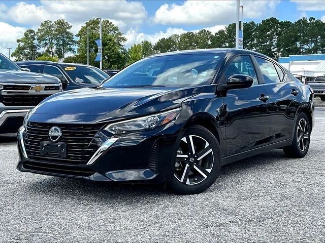Used 2024 Black Nissan SV image 3