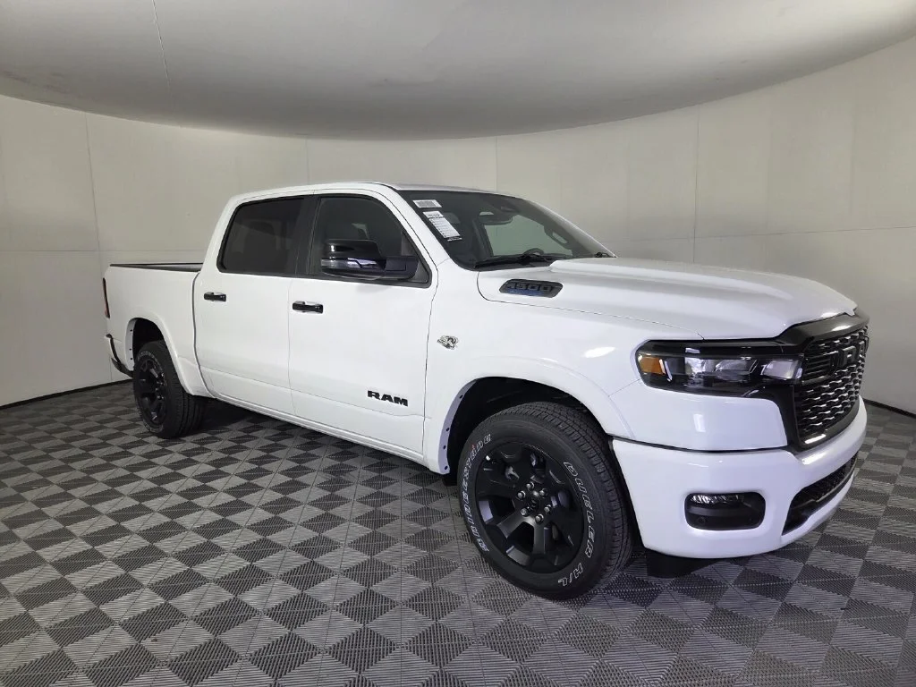 New 2026 Bright White Clear-Coat Exterior Paint RAM Big Horn image 2