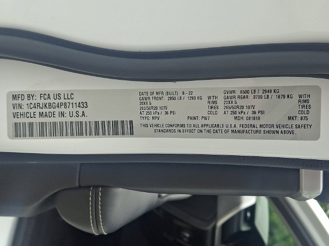 Used 2023 White Jeep Limited image 26