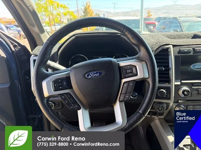 Used 2018 Blue Ford Lariat image 17