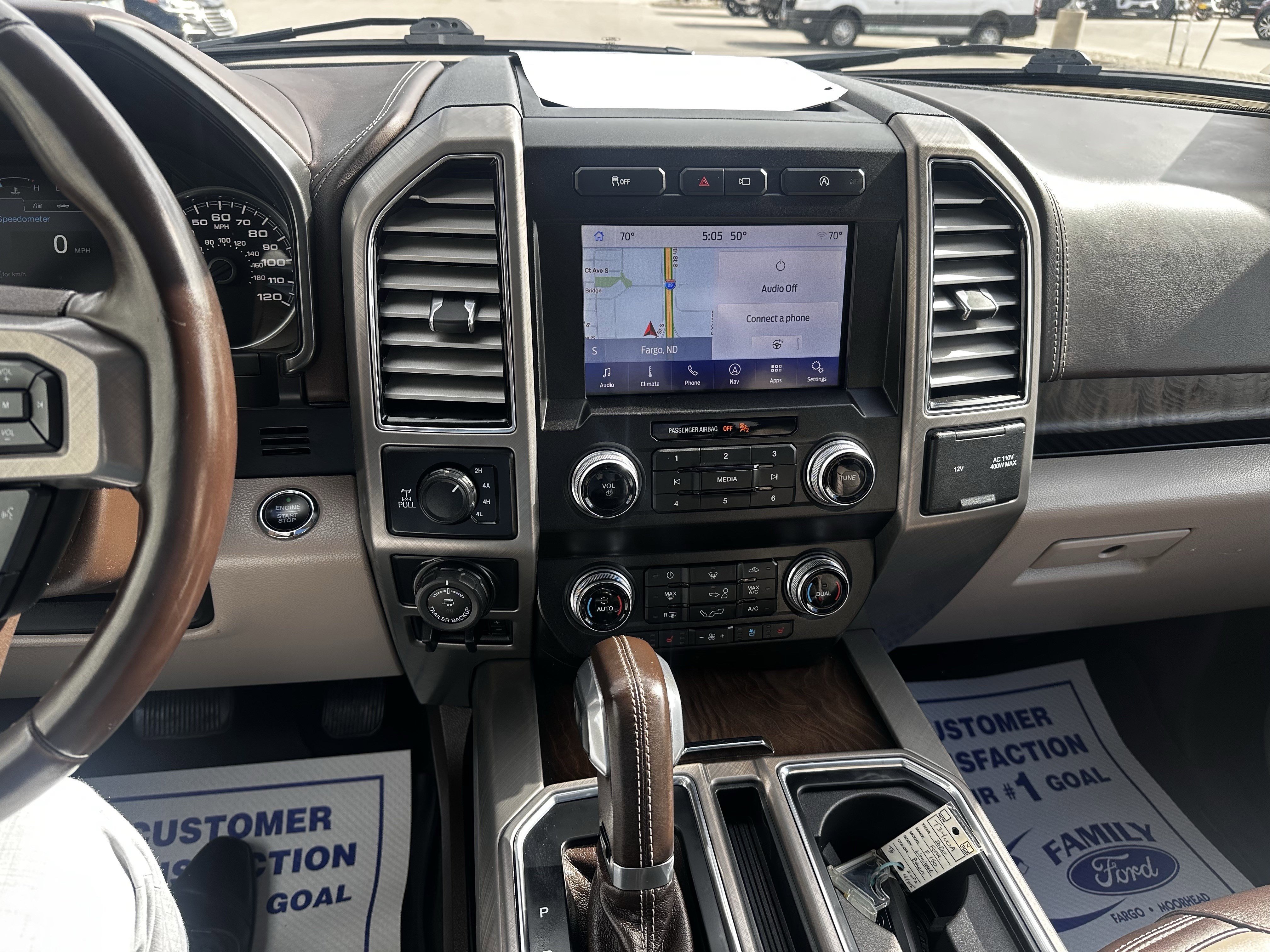 Used 2020 Agate Black Metallic Ford Limited image 10