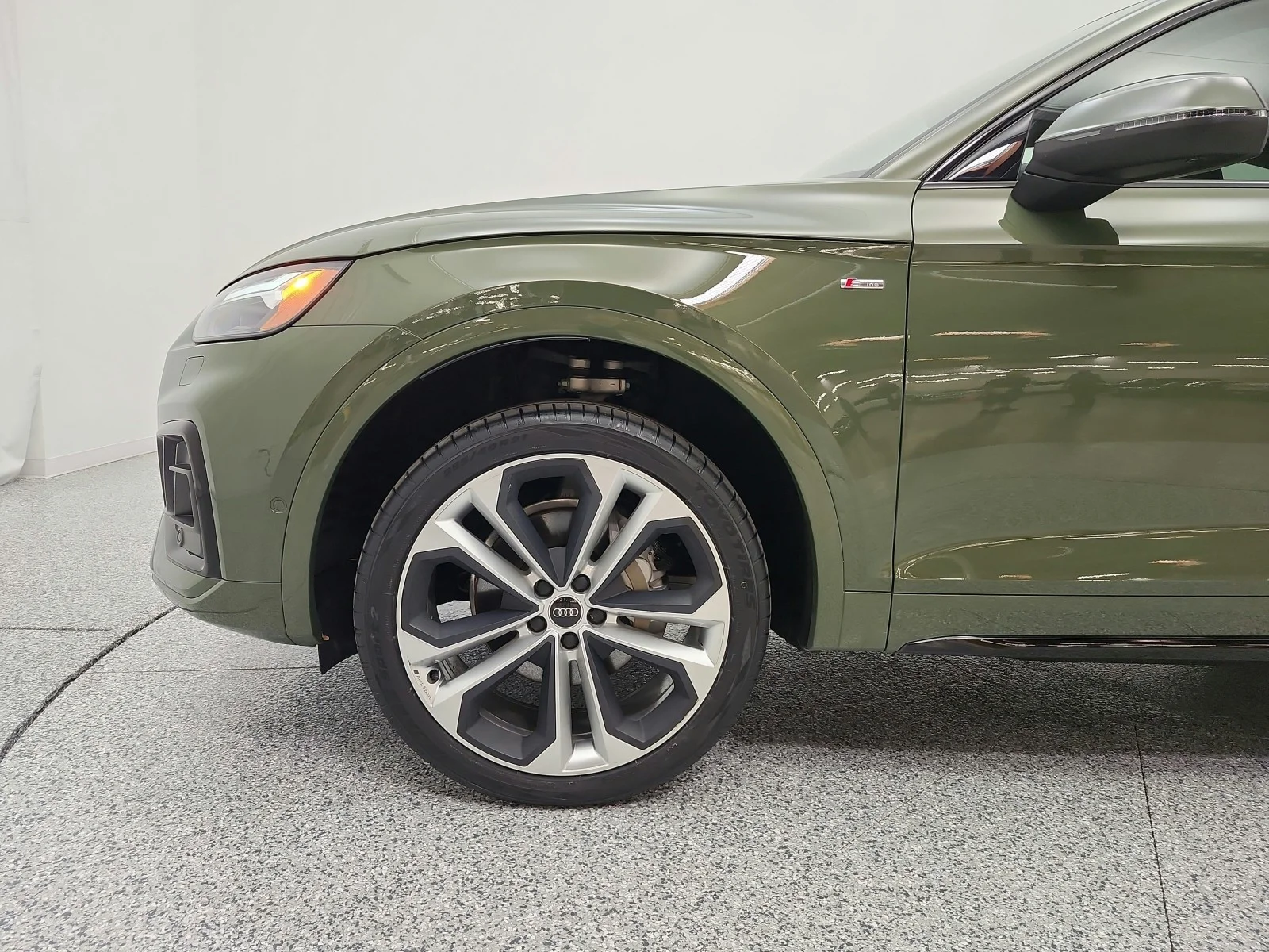 Used 2023 District Green Metallic Audi S line Prestige 45 TFSI quattro image 38