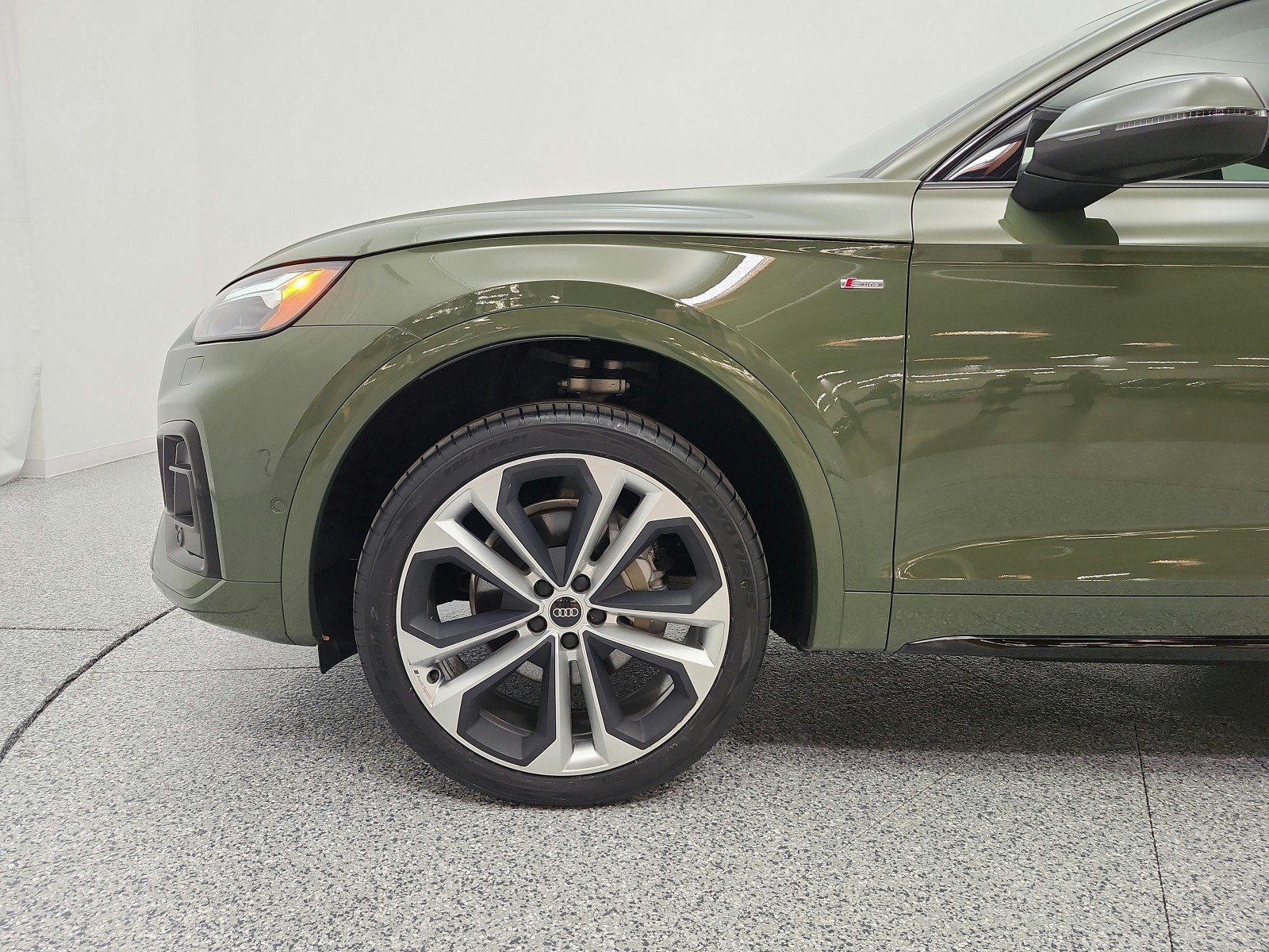 Used 2023 District Green Metallic Audi S line Prestige 45 TFSI quattro image 38