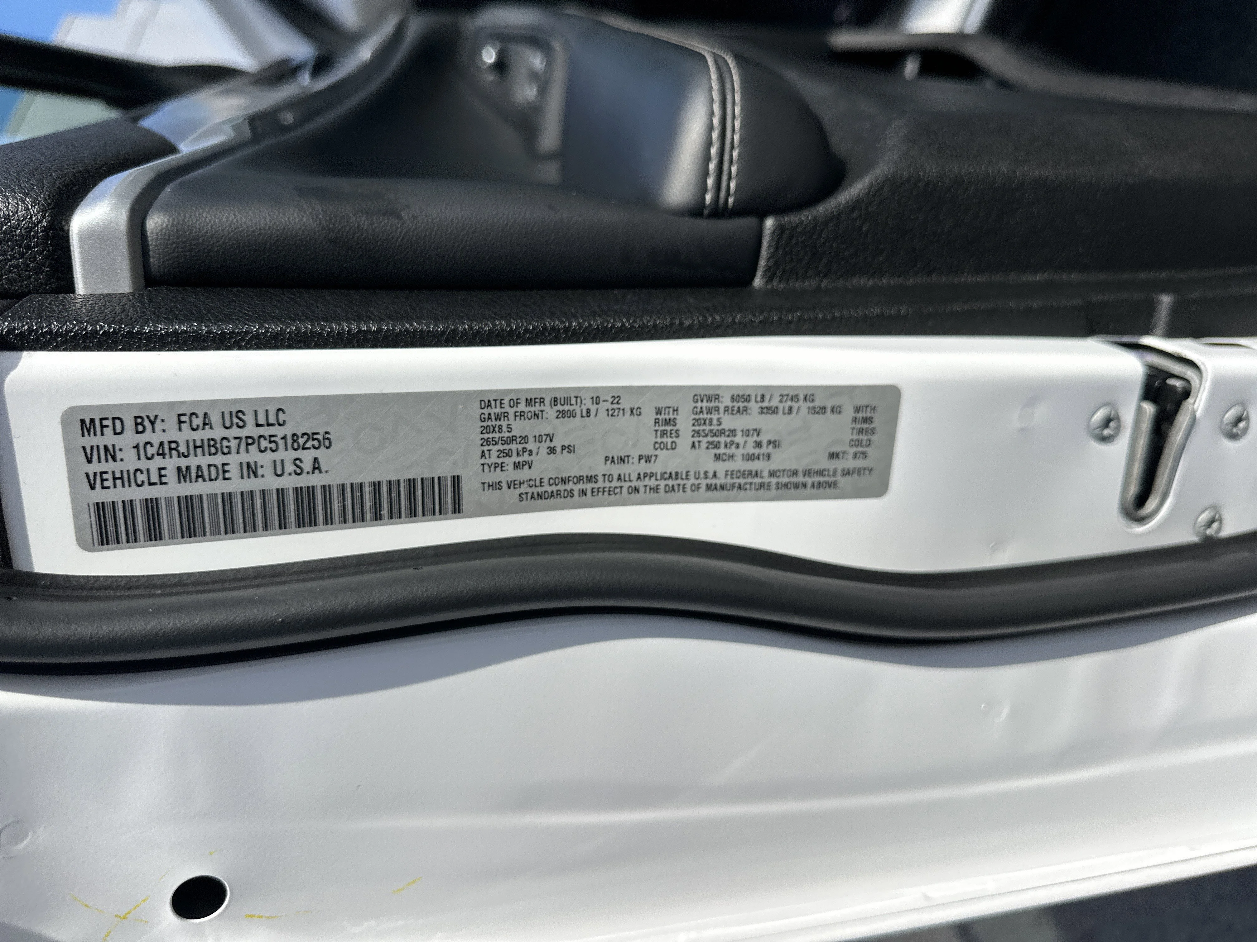 Used 2023 Bright White Clear Coat Jeep Limited image 32