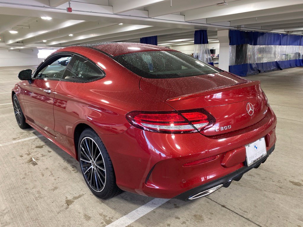 Used 2021 designo Cardinal Red Metallic Mercedes-Benz C 300 image 5