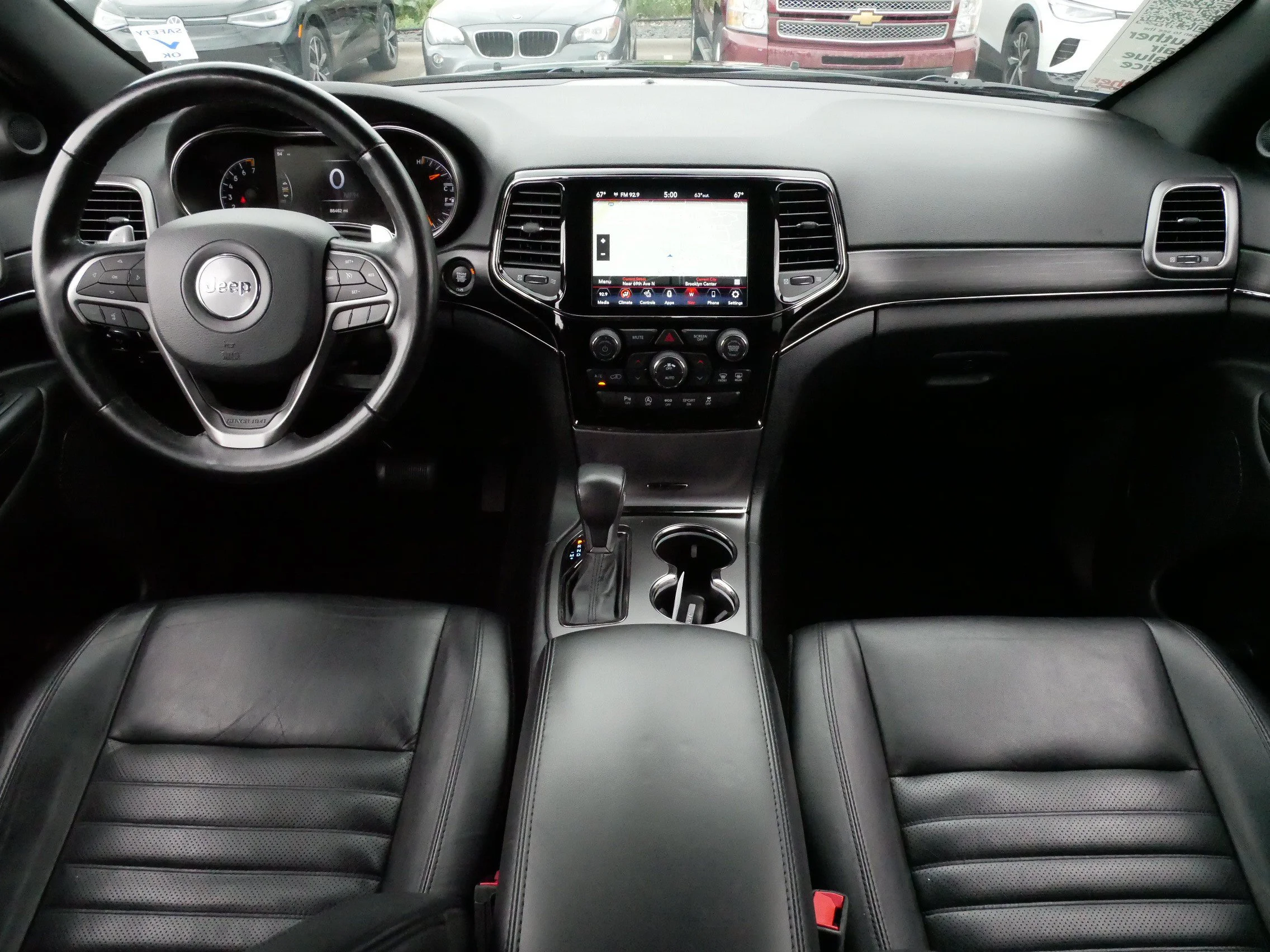 Used 2020 Diamond Black Crystal Pearlcoat Jeep Limited X image 10