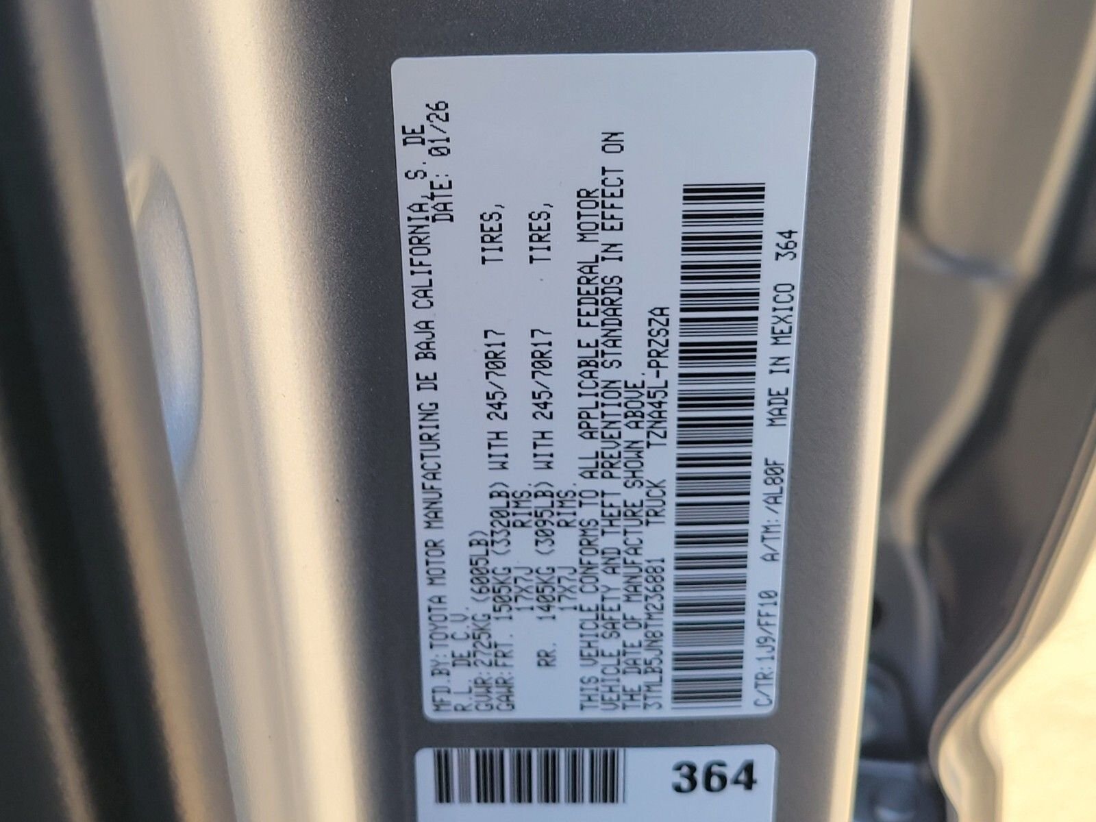 2026 Toyota Tacoma SR5 - Photo 10
