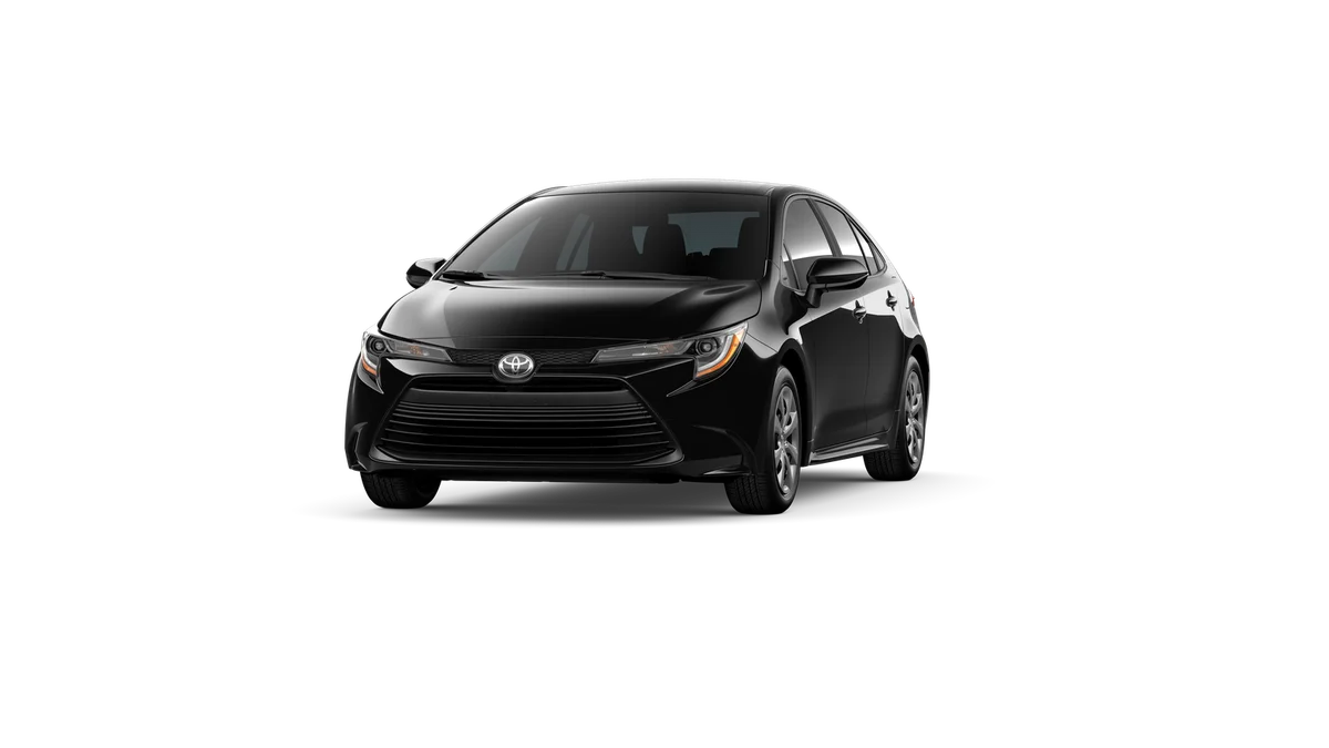 New 2026 Midnight Black Metallic Toyota LE image 18