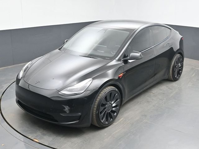 Used 2021 Black Tesla Performance image 14