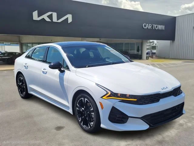 Certified Used 2024 White Kia GT-Line image 1