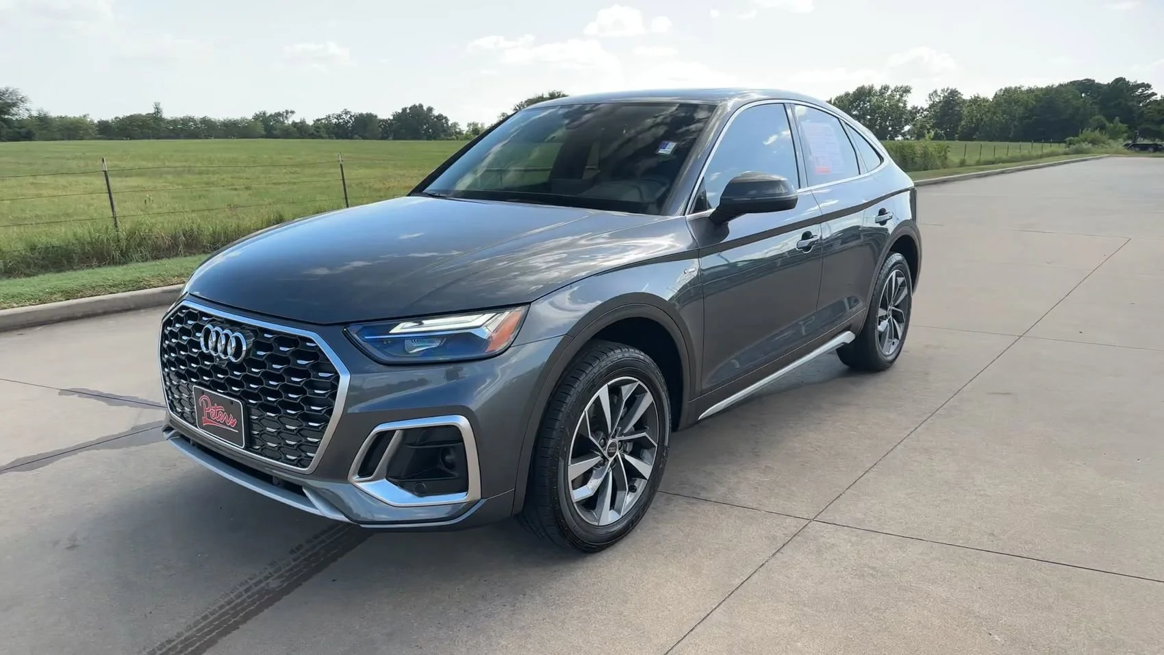 Used 2023 Gray Audi S line Premium Plus image 3