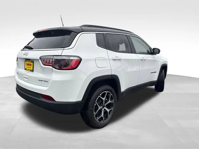 New 2026 Bright White Clear-Coat Exterior Paint Jeep Limited image 7