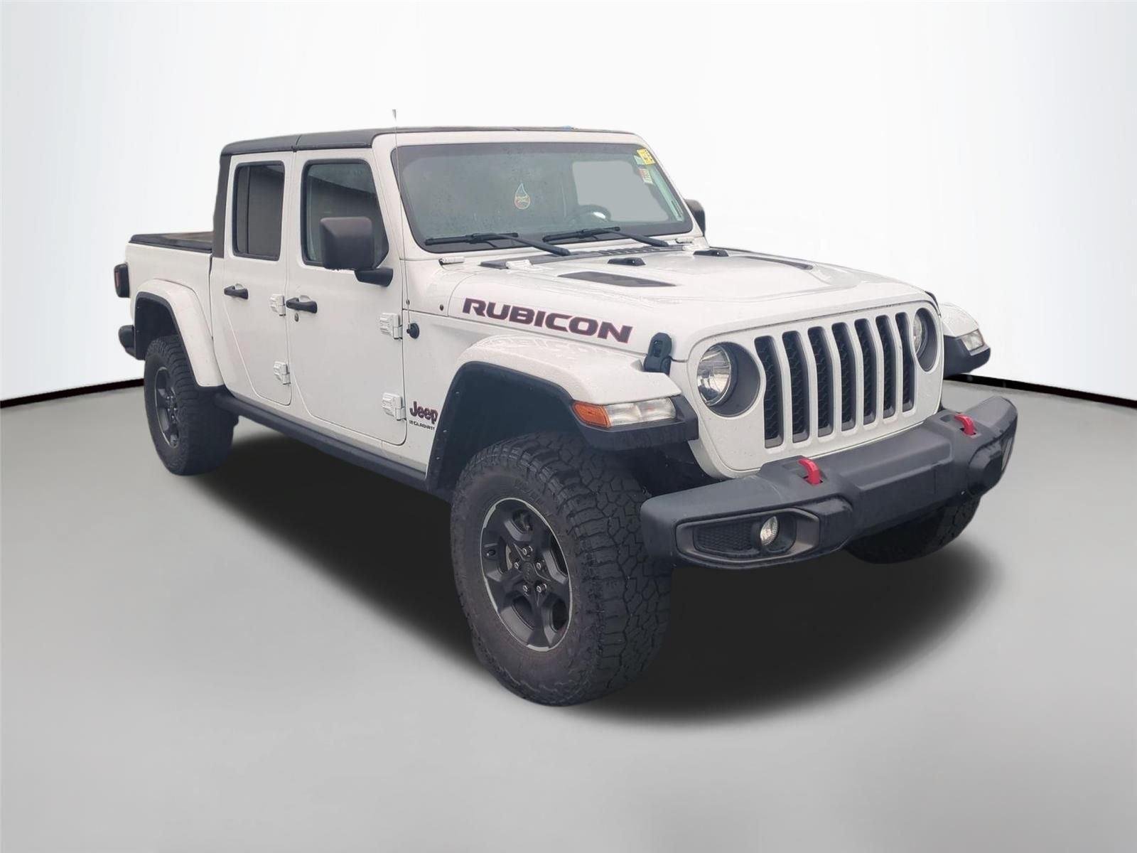 Used 2023 Bright White Clearcoat Jeep Rubicon image 3
