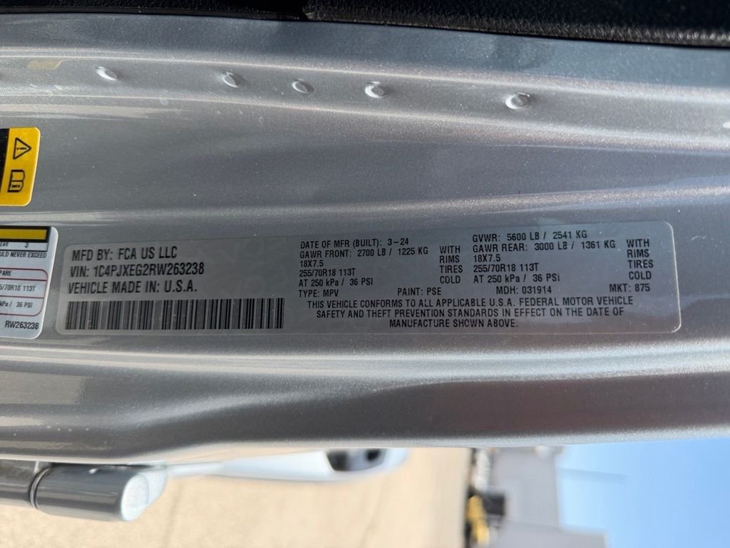 Certified Used 2024 Silver Jeep Sahara image 11