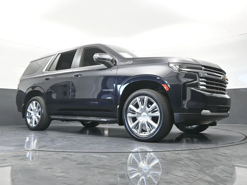 Used 2023 Midnight Blue Metallic Chevrolet High Country image 74