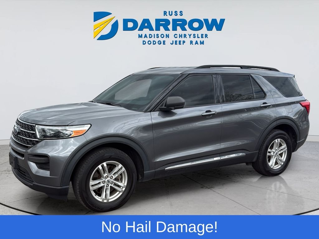 Used 2021 Gray Ford XLT image 1