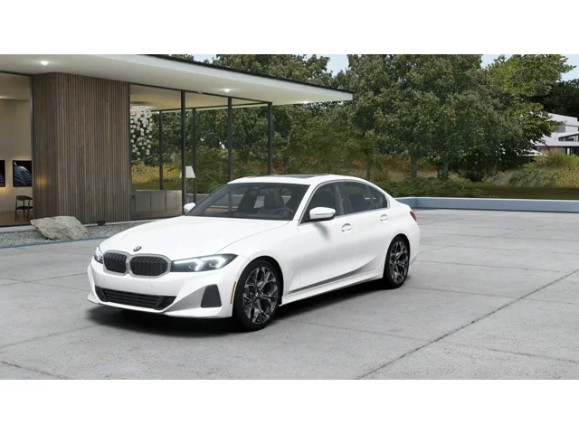 New 2026 Mineral White Metallic BMW 330i image 1
