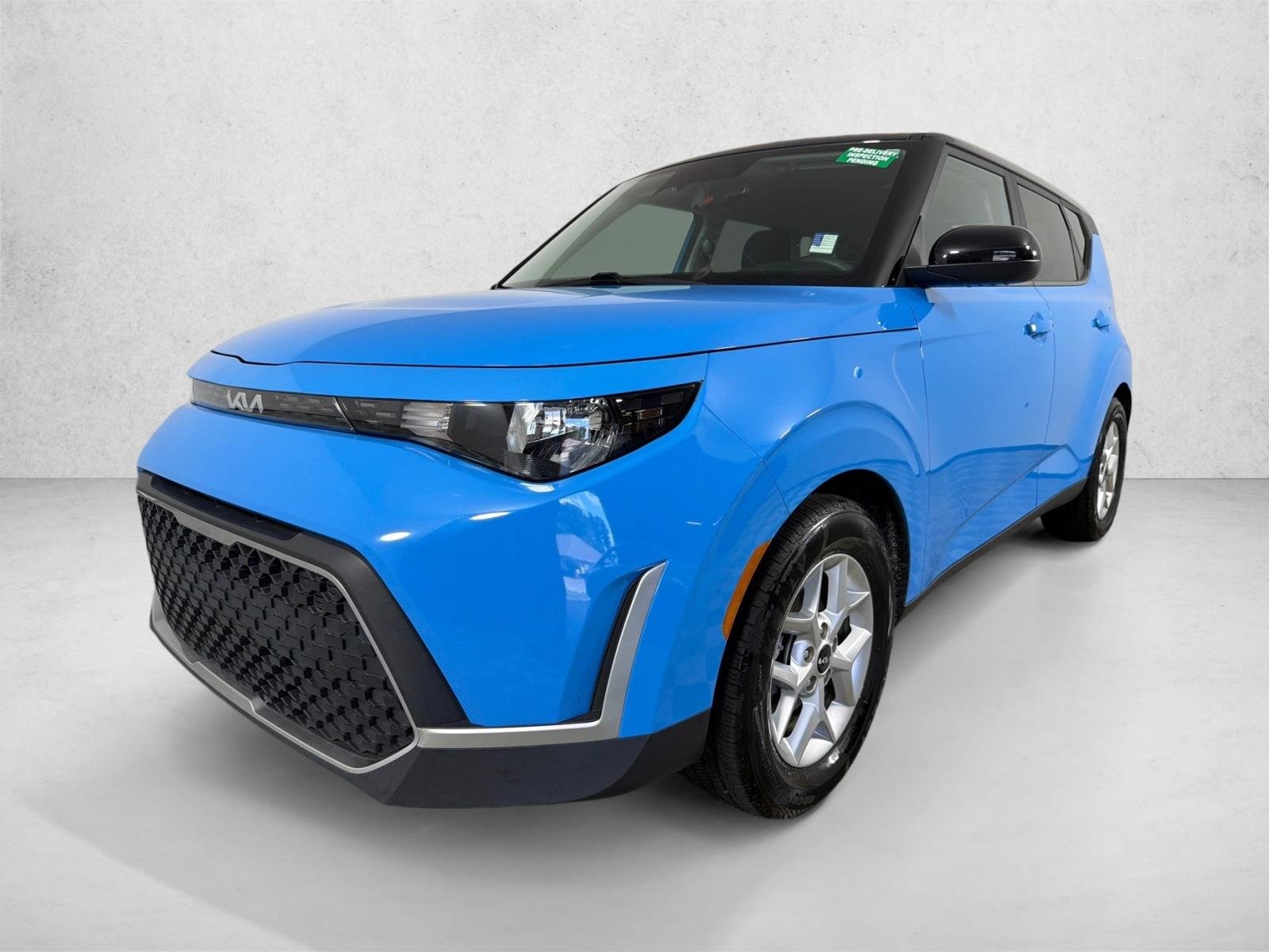 Used 2023 Surf Blue w/Black Roof Kia S image 8