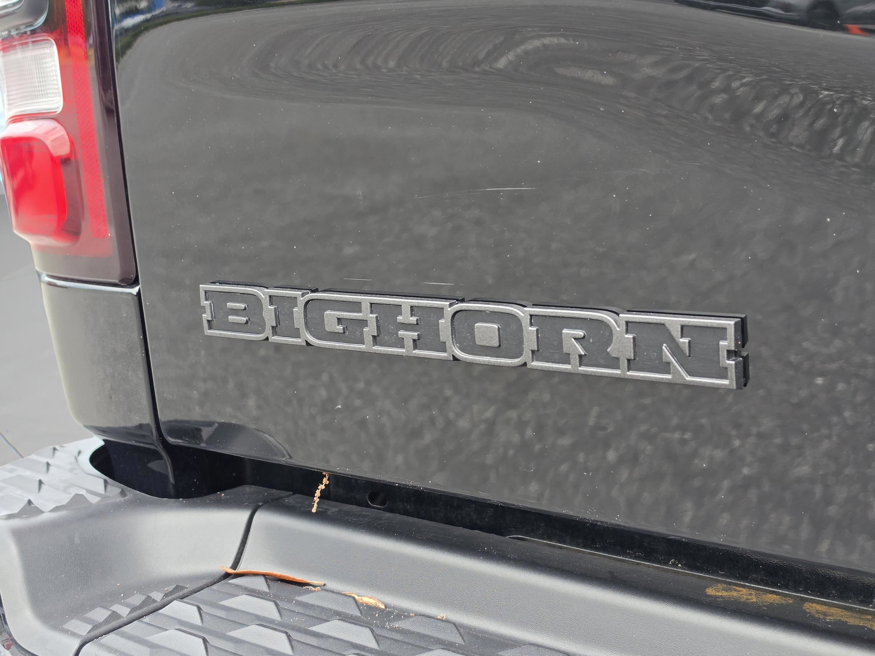 Used 2024 Diamond Black Crystal Pearlcoat Ram Big Horn image 16