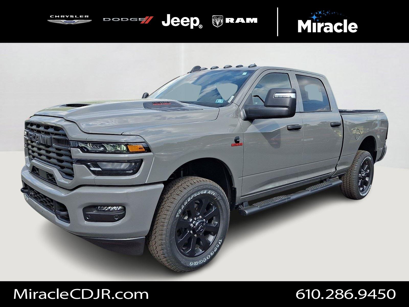 New 2026 Ceramic Gray Clearcoat RAM Black Express image 1