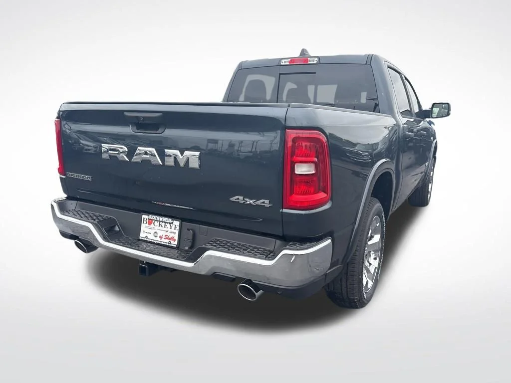 New 2026 Forged Blue Metallic Exterior Paint RAM BIG HORN image 3