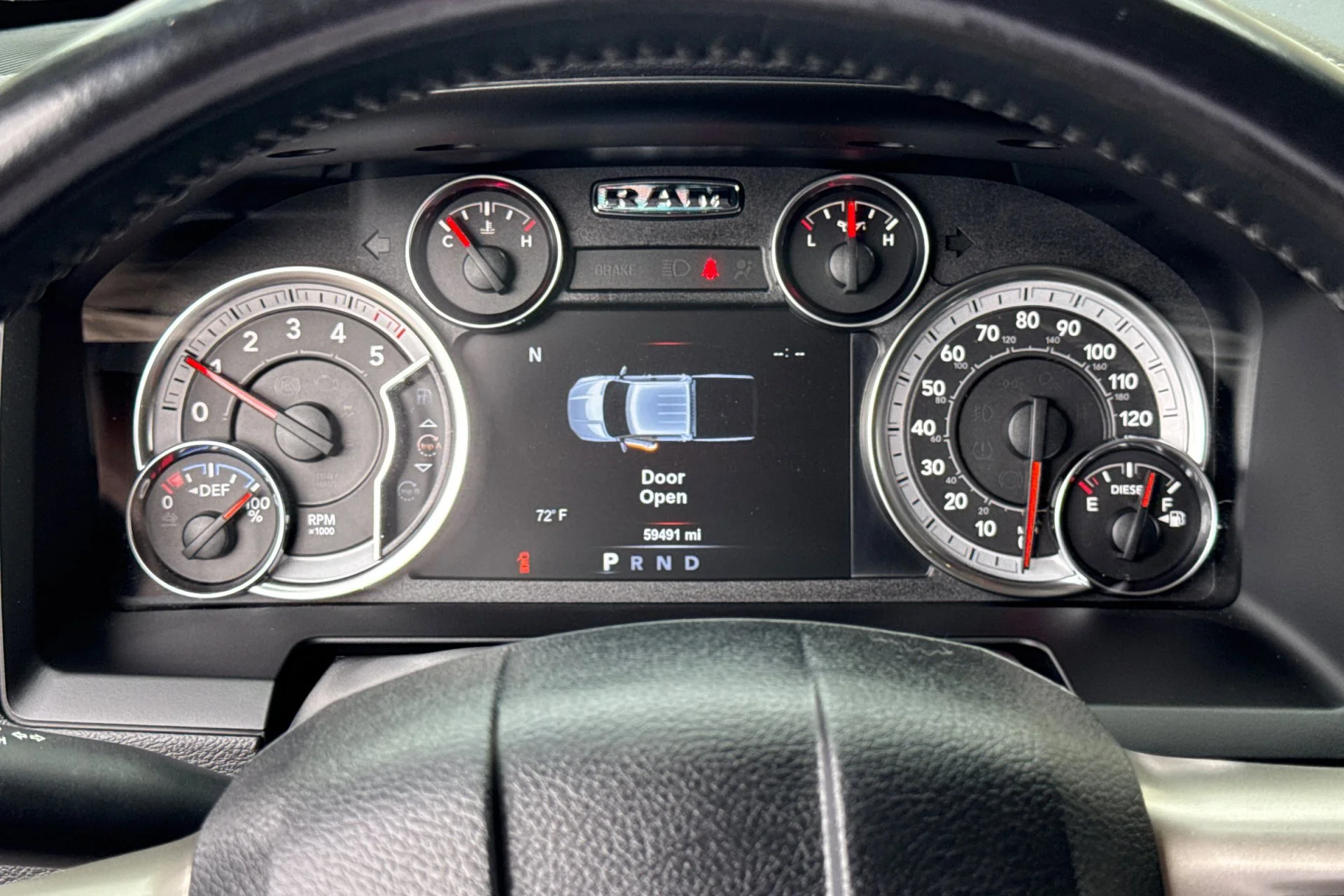 Used 2018 Delmonico Red Pearlcoat Ram Laramie image 25