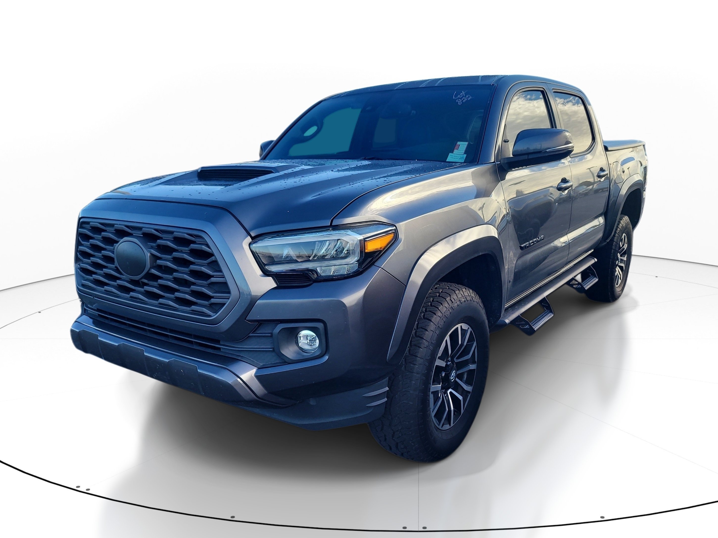 Used 2021 Magnetic Gray Metallic Toyota TRD Sport image 3