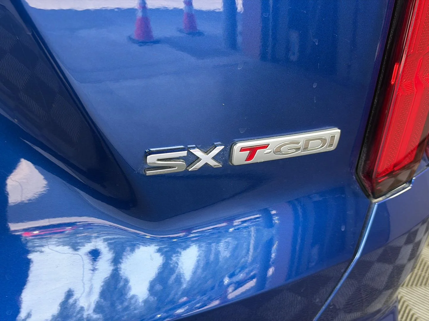 Used 2021 Sapphire Blue Kia SX image 9