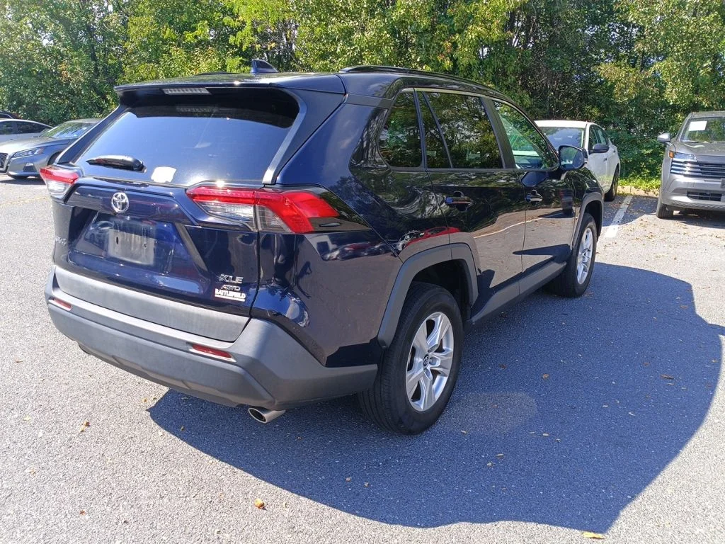 Used 2021 Blue Toyota XLE image 4