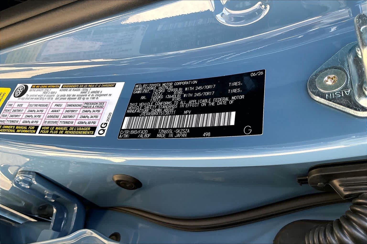 New 2026 Heritage Blue Toyota SR5 image 21