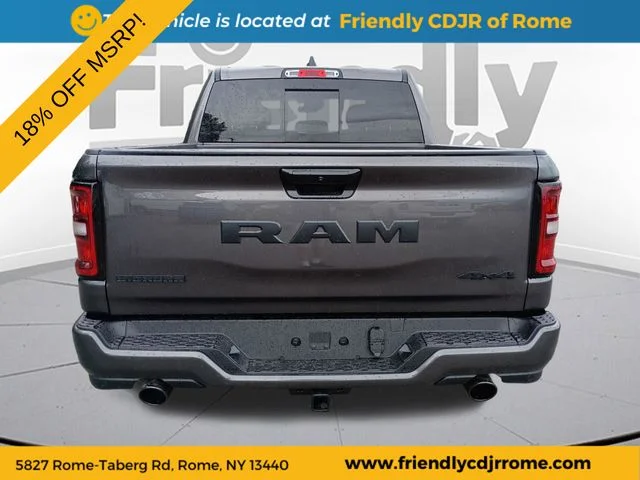 New 2026 Granite Crystal Metallic Clear-Coat Exterior Paint RAM Big Horn/Lone Star image 6