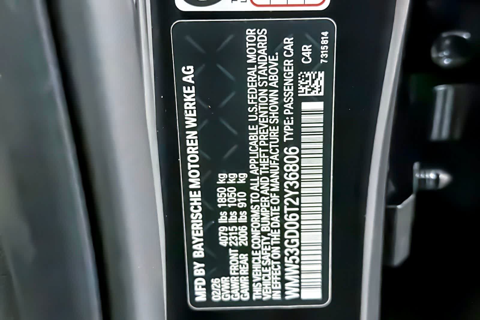 New 2026 Midnight Black II Metallic MINI Signature Plus image 26