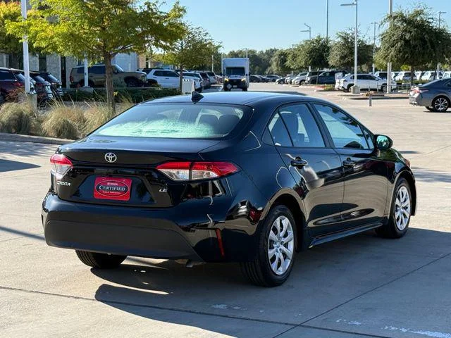 Certified Used 2024 MIDNIGHT BLACK METAL Toyota LE image 36