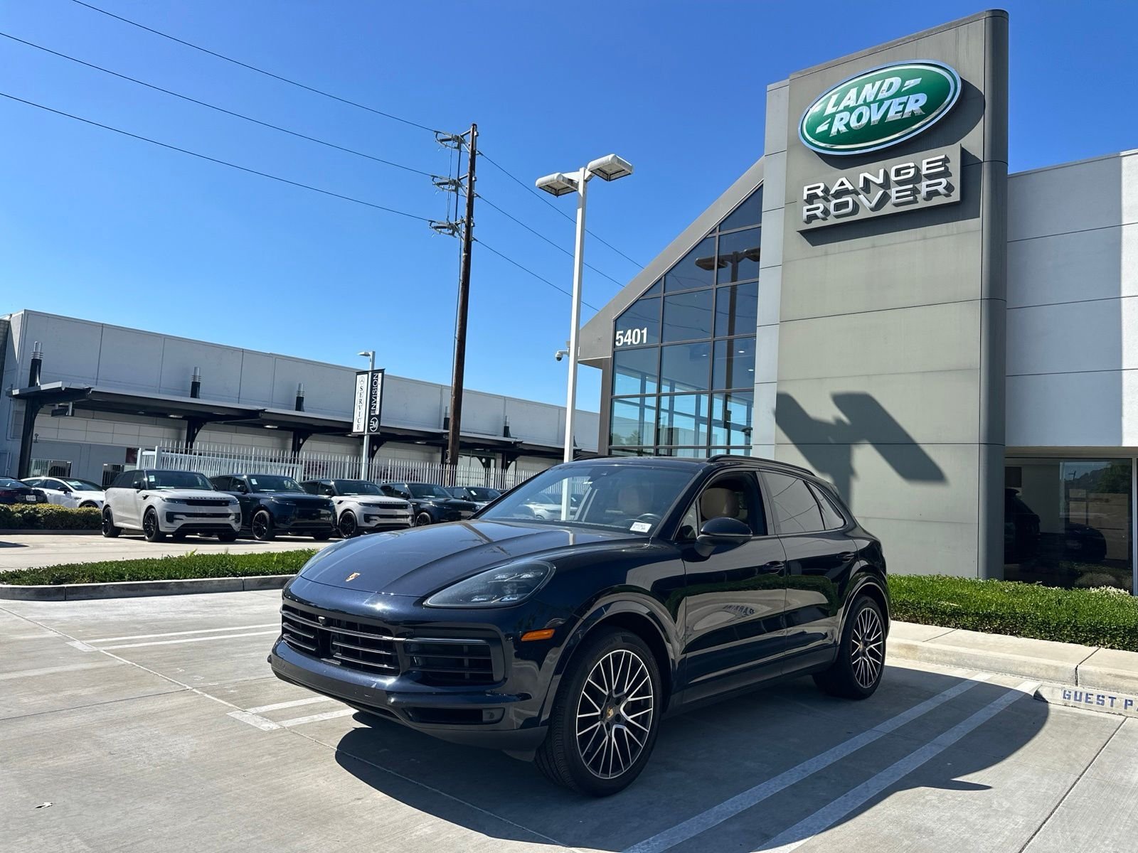 Used 2021 Moonlight Blue Metallic Porsche S image 1