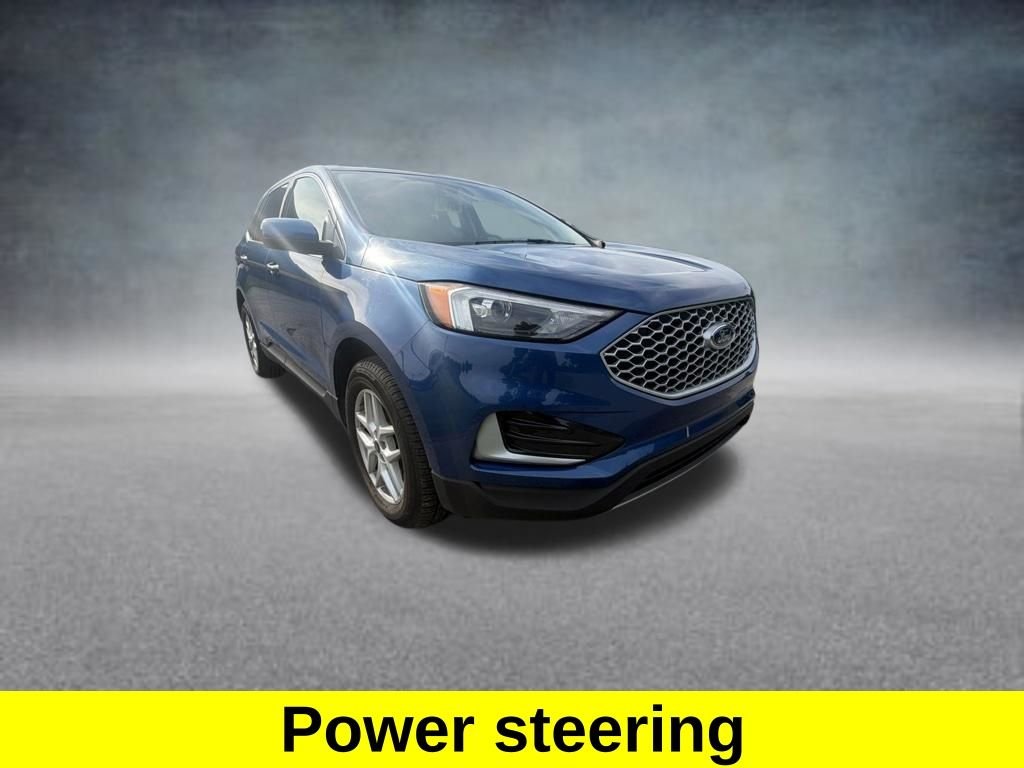 Certified Used 2024 Blue Metallic Ford SEL image 8