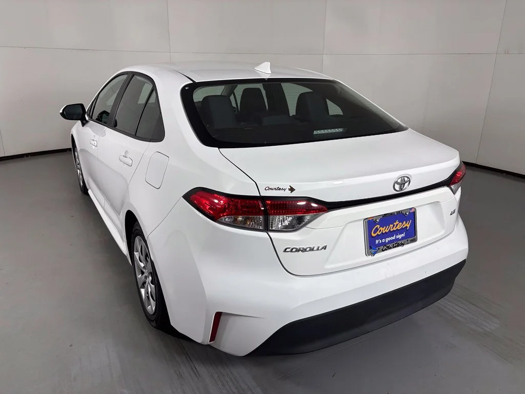 Used 2025 White Toyota LE image 6