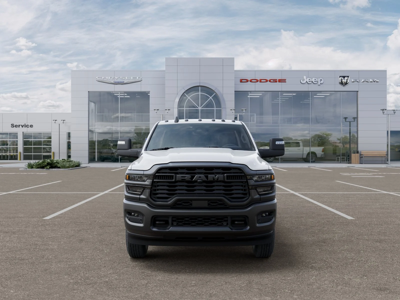 New 2026 Bright White Clear-Coat Exterior Paint RAM Tradesman image 33